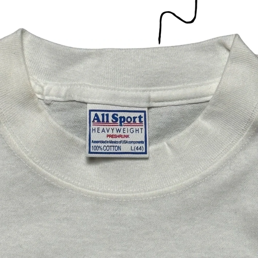 All Sport heavyweight What Would Grandpa Do Graphic T Shirt Mens L White